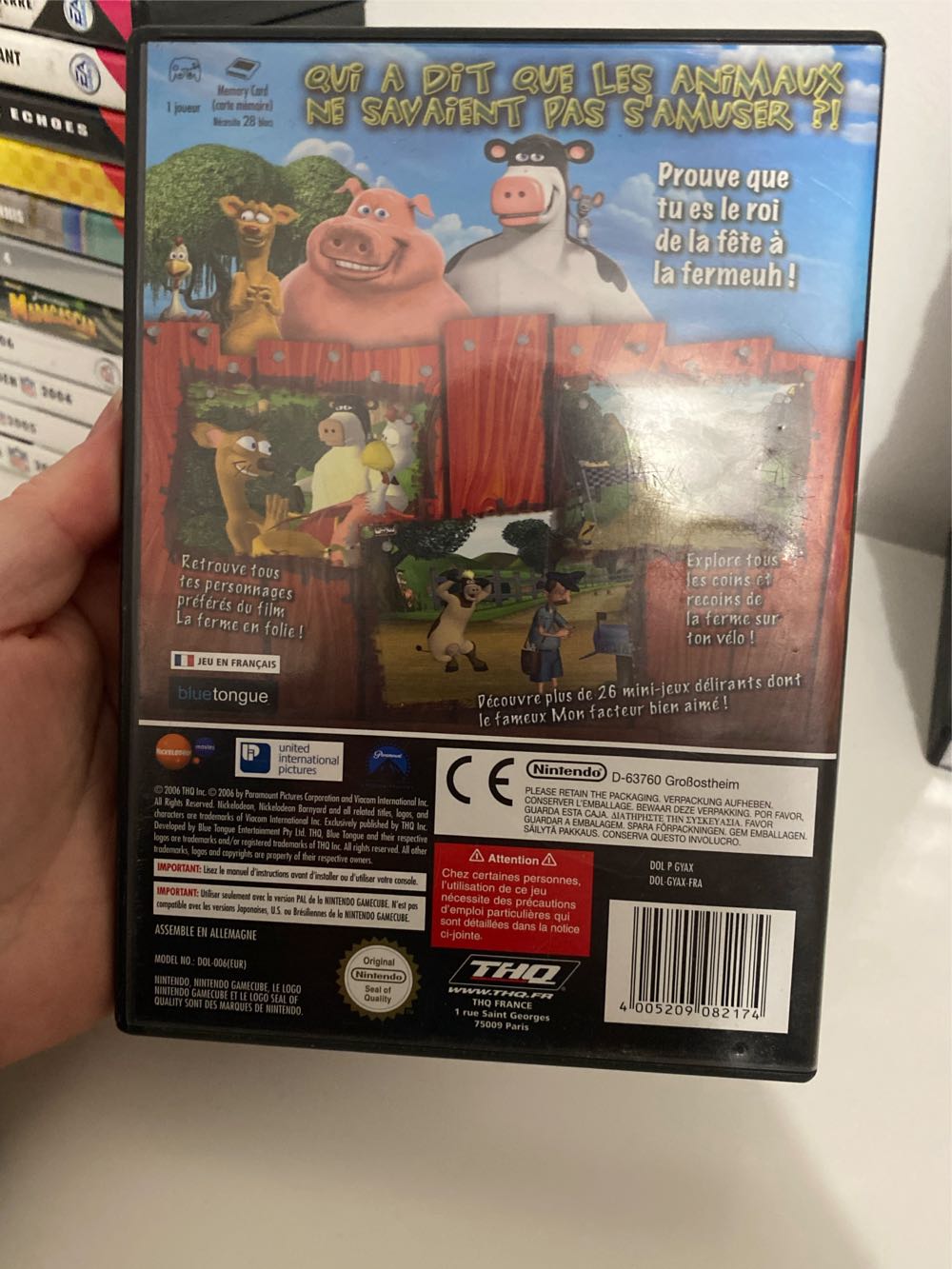 La Ferme En Folie - Nintendo GameCube video game collectible [Barcode 4005209082174] - Main Image 2