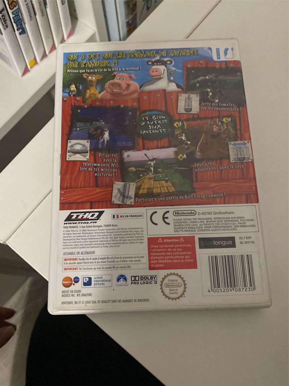 La Ferme En Folie - Nintendo Wii video game collectible [Barcode 4005209087230] - Main Image 2