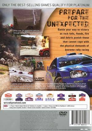 WRC Rally Evolved - Sony PlayStation 2 (PS2) (Sony Computer Enteraiment - 1-4) video game collectible [Barcode 711719604471] - Main Image 2