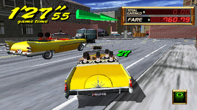 CRAZY TAXI : FARE WARS - Sony PlayStation Portable (PSP) video game collectible - Main Image 2