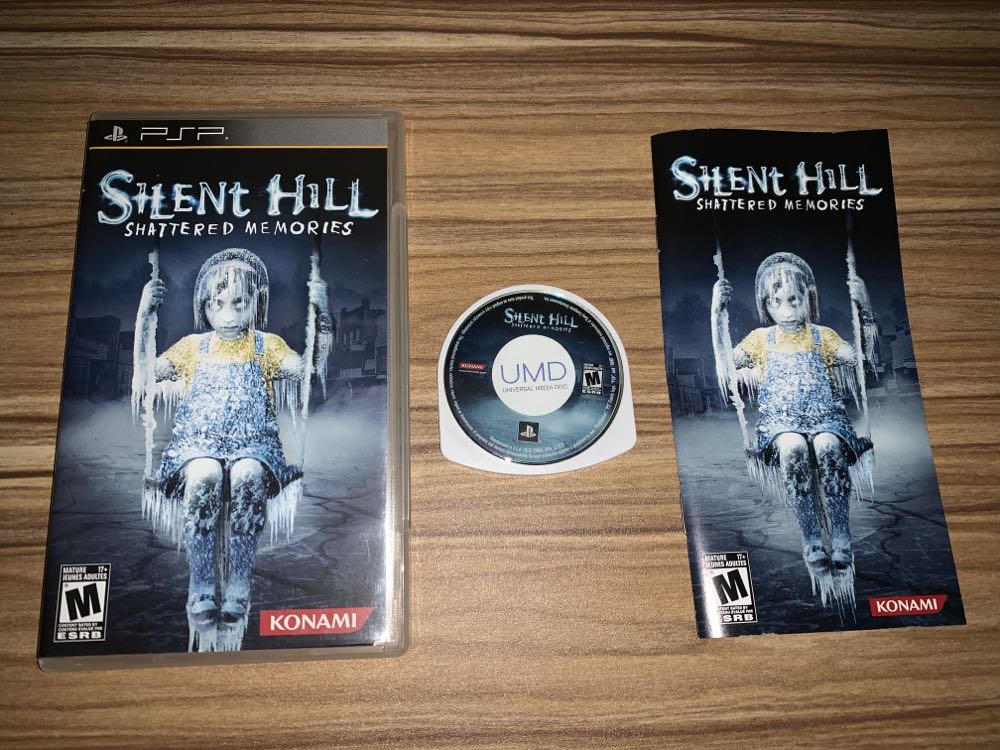 Silent Hill: Shattered Memories - Sony PlayStation Portable (PSP) (Konami - 1) video game collectible [Barcode 083717260493] - Main Image 3