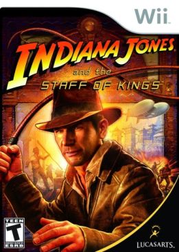 Indiana Jones And The Staff Of Kings - Nintendo Wii (LucasArts - 4) video game collectible [Barcode 023272337643] - Main Image 1