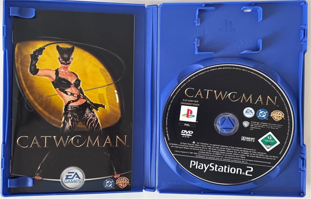 Catwoman - Sony PlayStation 2 (PS2) video game collectible [Barcode 5030932038517] - Main Image 3
