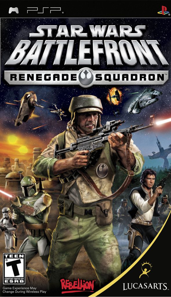 Star Wars Battlefront: Renegade Squadron - Sony PlayStation Portable (PSP) video game collectible - Main Image 1