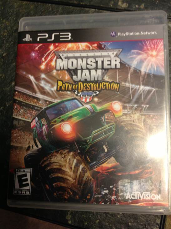 Monster Jam - Sony PlayStation 3 (PS3) video game collectible - Main Image 1
