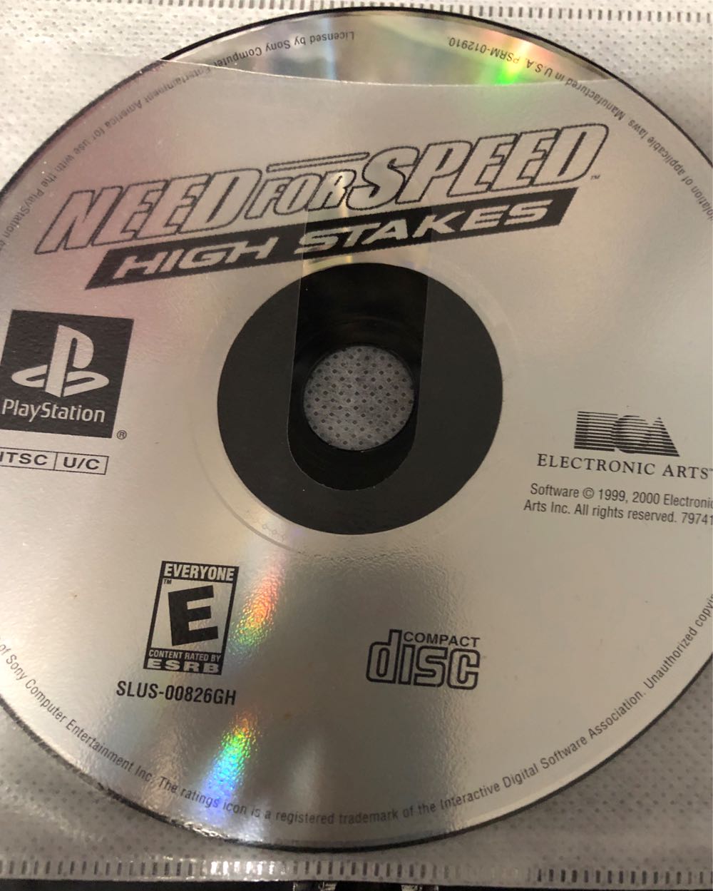 Need For Speed High Stakes - Sony PlayStation (Electronic Arts - 1) video game collectible - Main Image 4