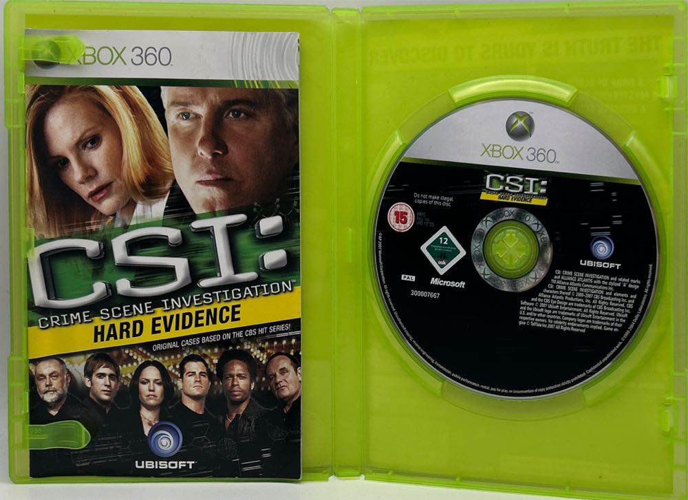 CSI: Hard Evidence - Microsoft Xbox 360 (Ubisoft - 1) video game collectible [Barcode 3307210262806] - Main Image 4
