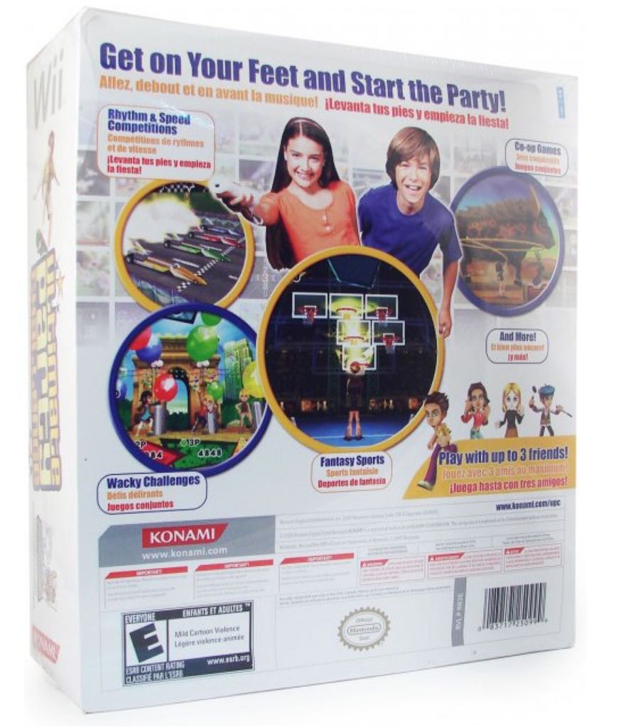 Wii: Ultimate Party Challenge - Nintendo Wii (Konami - 1-4) video game collectible [Barcode 083717400868] - Main Image 2