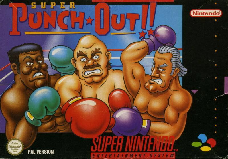 Punch-out!! - Nintendo Super Nintendo Entertainment System (SNES) video game collectible - Main Image 1