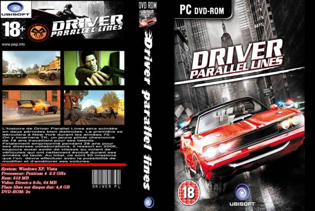 Driver: Parallel Lines - Sony PlayStation 2 (PS2) (Atari - 1) video game collectible [Barcode 3546430121429] - Main Image 2
