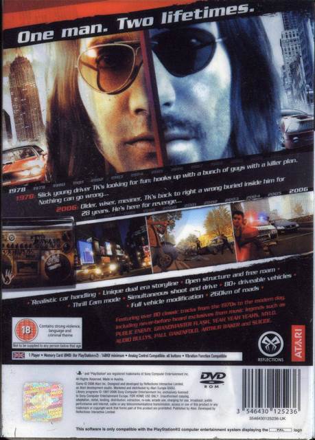 Driver: Parallel Lines - Sony PlayStation 2 (PS2) (Ubisoft - 1) video game collectible [Barcode 3546430121436] - Main Image 2