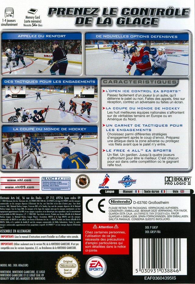 NHL 05 - Nintendo GameCube (Ea Sports - 4) video game collectible [Barcode 014633147872] - Main Image 2