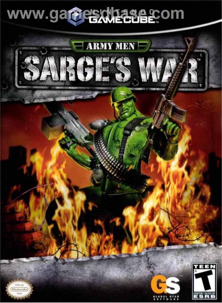 Army Men Sarges War - Nintendo GameCube (4) video game collectible - Main Image 1