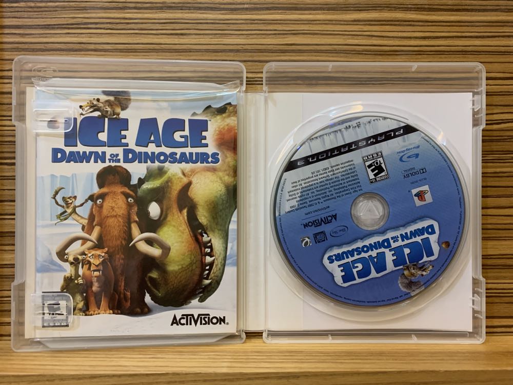 Ice Age: Dawn of the Dinosaurs - Sony PlayStation 3 (PS3) video game collectible [Barcode 047875836334] - Main Image 3