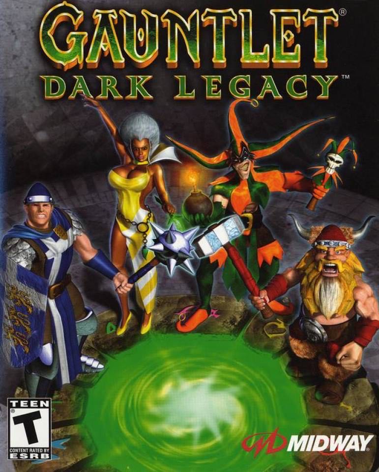 Gauntlet: Dark Legacy - Sony PlayStation 2 (PS2) (Midway Games - 1-2) video game collectible [Barcode 031719268504] - Main Image 4