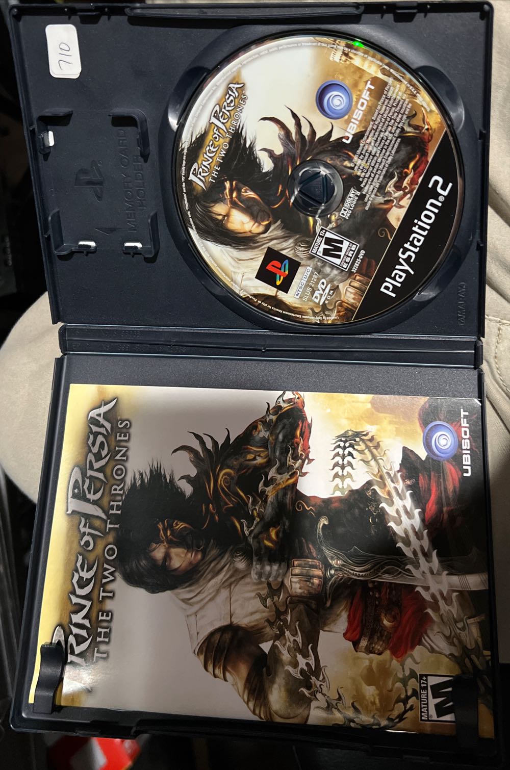 Prince Of Persia 3: The Two Thrones - Sony PlayStation 2 (PS2) (Ubisoft - 1) video game collectible [Barcode 008888322825] - Main Image 3