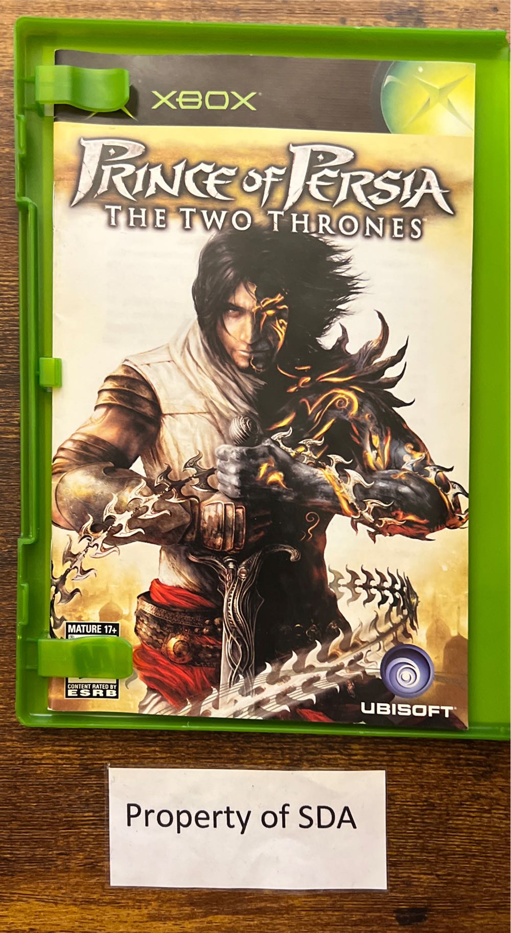 Prince of Persia: The Two Thrones - Microsoft Xbox (Ubisoft - 1) video game collectible [Barcode 008888512820] - Main Image 3