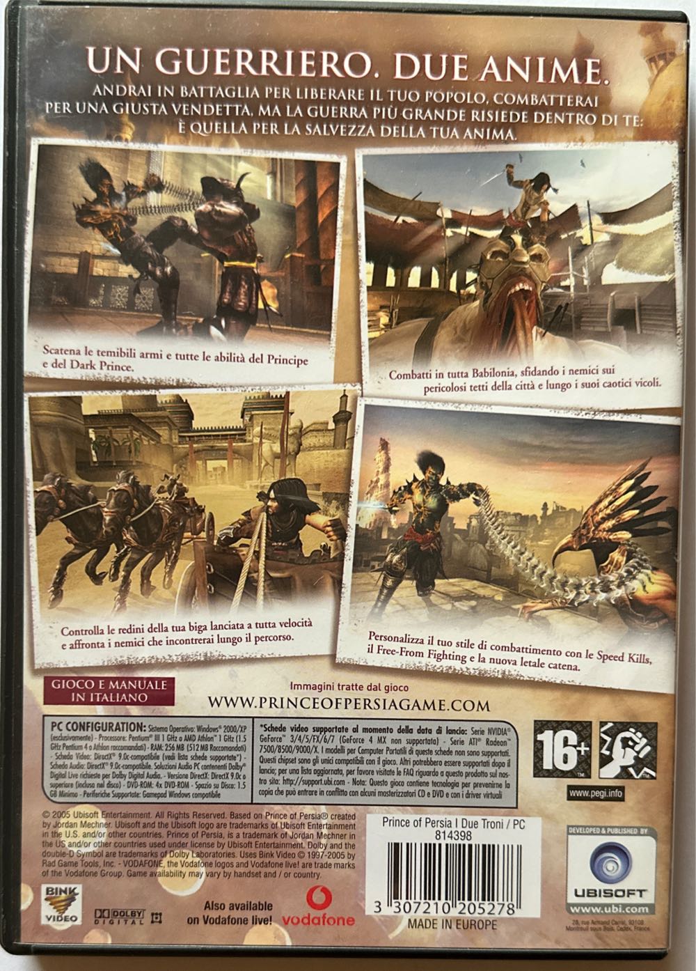 Prince of Persia: The Two Thrones - Microsoft Windows (Ubisoft - 1) video game collectible [Barcode 3307210205278] - Main Image 2