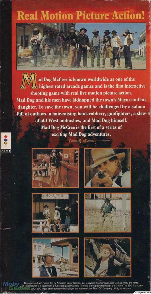 Mad Dog McCree - 3DO video game collectible - Main Image 2
