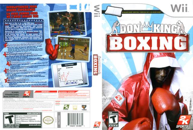 Don King Boxing - Nintendo Wii (2K Boston/2K - 2) video game collectible [Barcode 710425343650] - Main Image 2