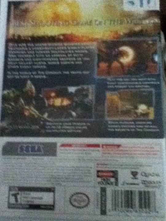 The Conduit - Nintendo Wii (Sega - 1) video game collectible [Barcode 010086650228] - Main Image 2