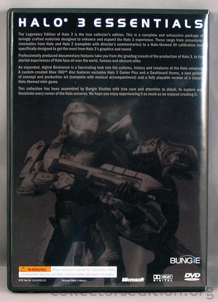 Halo 3 - Legendary Edition - Microsoft Xbox 360 (Microsoft Game Studios - 4) video game collectible [Barcode 882224484008] - Main Image 2