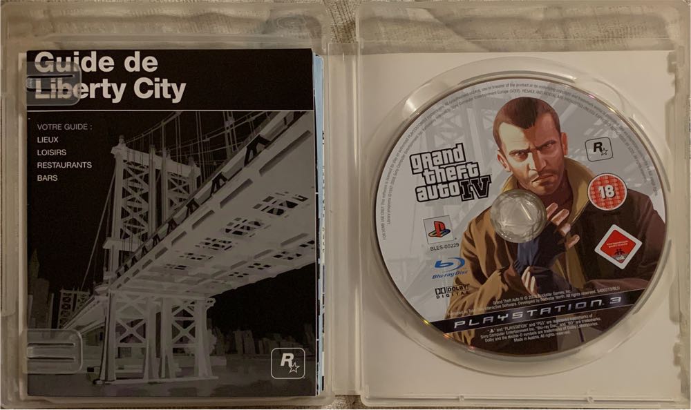 Gta IV - Sony PlayStation 3 (PS3) (Rockstar Games) video game collectible - Main Image 3
