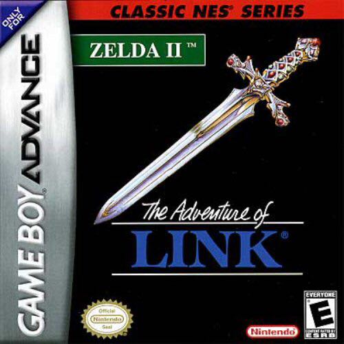Zelda II: The Adventure of Link - Nintendo Game Boy Advance (GBA) video game collectible - Main Image 1