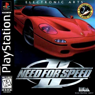 Need for Speed II - Sony PlayStation (Electronic Arts - 2) video game collectible [Barcode 014633077681] - Main Image 1