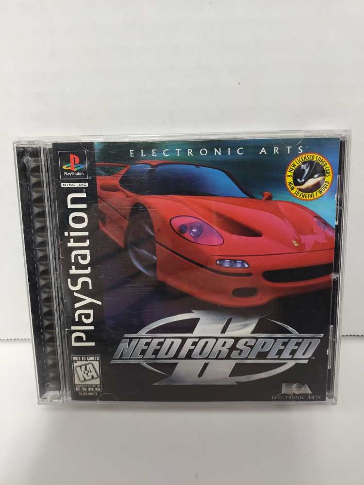 Need for Speed II - Sony PlayStation (Electronic Arts - 2) video game collectible [Barcode 014633077681] - Main Image 3