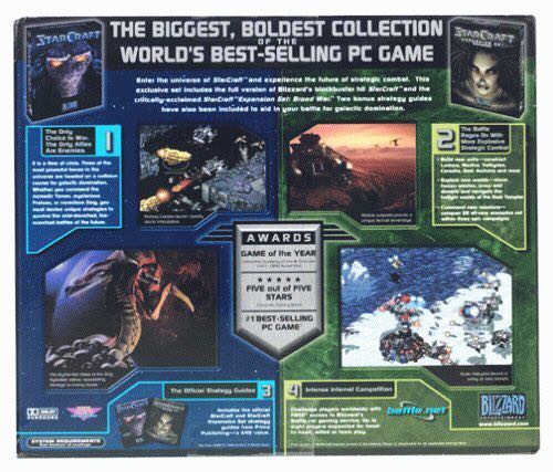 Starcraft Battle Chest - Apple macOS (Blizzard Entertainment - 1-4) video game collectible [Barcode 020626709934] - Main Image 2