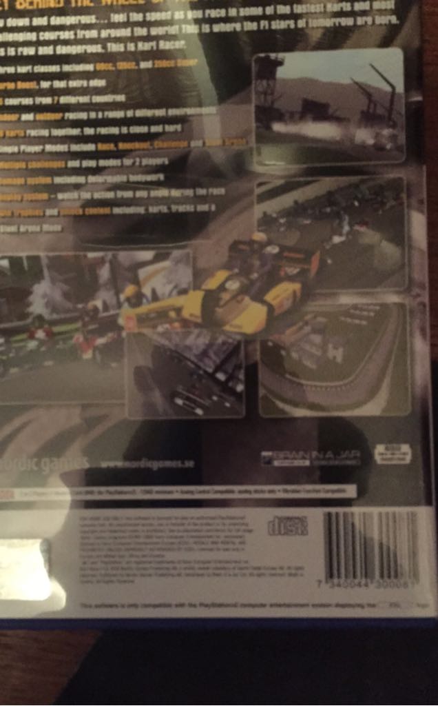 Kart Racer - Sony PlayStation 2 (PS2) (Nordic Games) video game collectible [Barcode 7340044300081] - Main Image 2