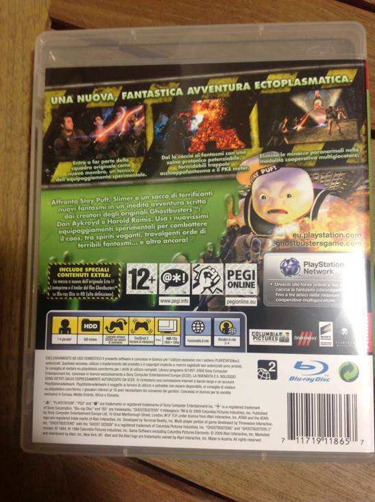 Ghostbusters: Il Videogioco - Sony PlayStation 3 (PS3) (Sony Computer Entertainment - 4) video game collectible [Barcode 711719118657] - Main Image 2