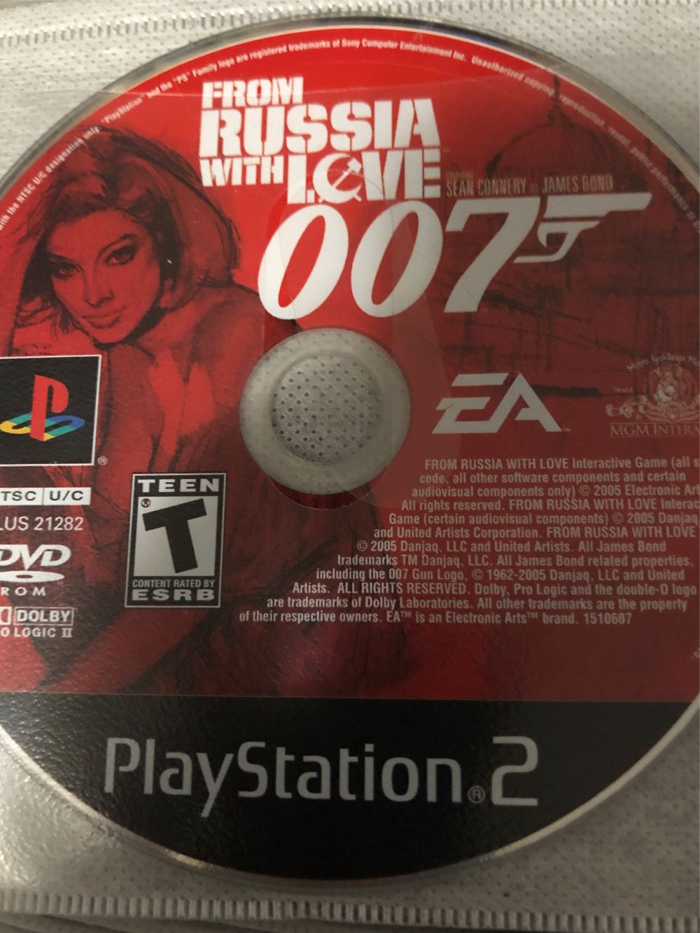 007 From Russia With Love - Sony PlayStation 2 (PS2) ((EA) Electronic Arts - 1-2) video game collectible [Barcode 5030941046022] - Main Image 4