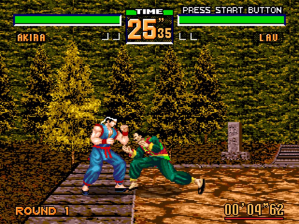 Virtua Fighter 2 - Sega Genesis Mini (Sega - 1-2) video game collectible [Barcode 4974365638924] - Main Image 3