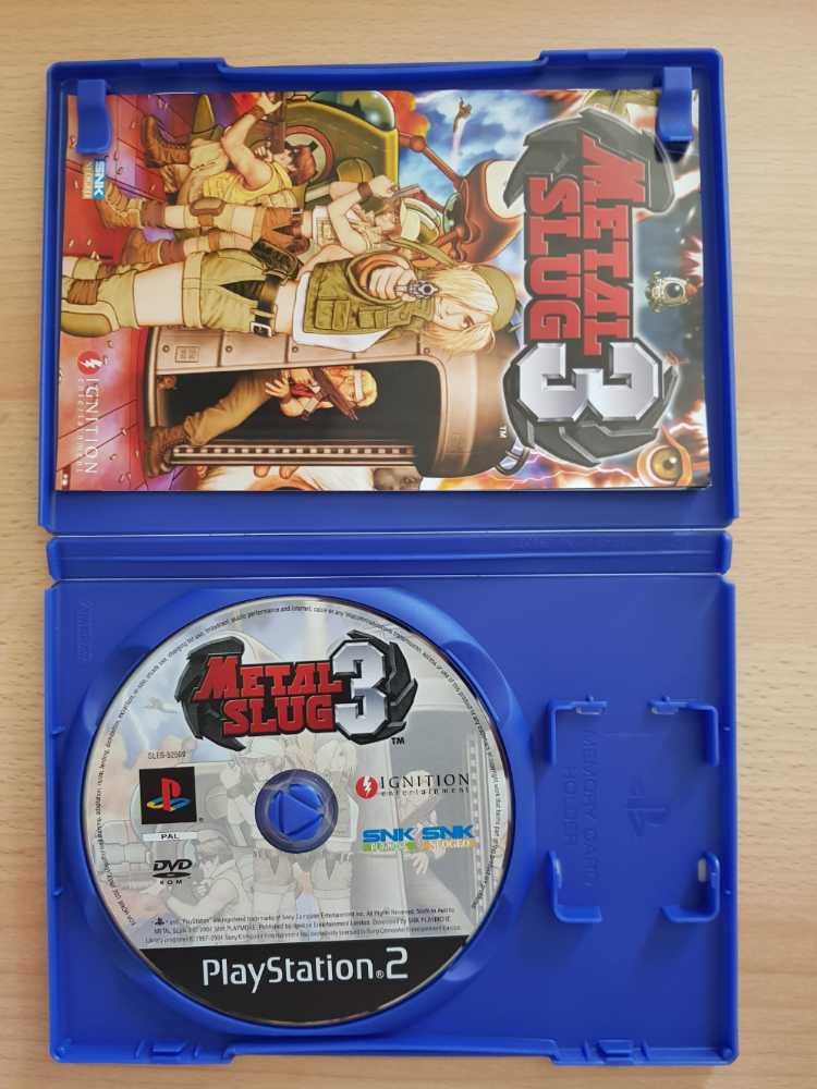 Metal Slug 3 - Sony PlayStation 2 (PS2) (Ignition Entertainment Ltd. - 1-2) video game collectible [Barcode 5060050940096] - Main Image 3