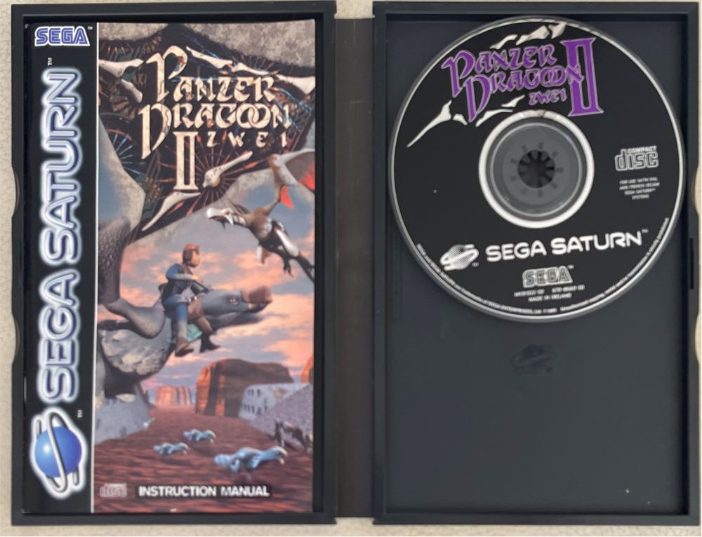 Panzer Dragoon 2 - Sega Saturn (Team Andromeda - 1) video game collectible [Barcode 9312544037987] - Main Image 3