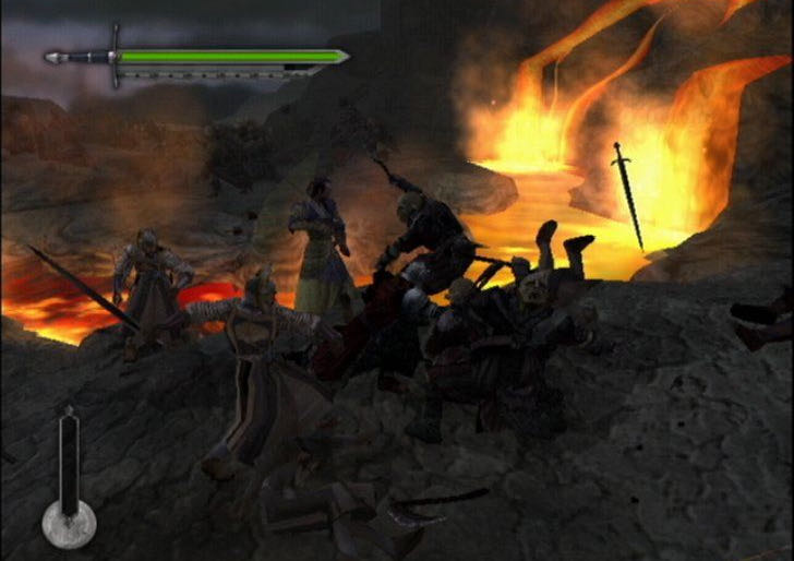 The Lord of the Rings The Two Towers - Microsoft Xbox ((EA) Electronic Arts - 1) video game collectible [Barcode 5030946038206] - Main Image 3