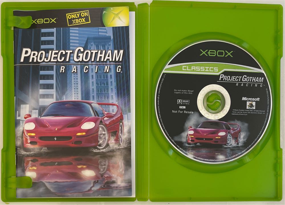 Project Gotham Racing - Microsoft Xbox (Microsoft - 4) video game collectible [Barcode 659556973209] - Main Image 3