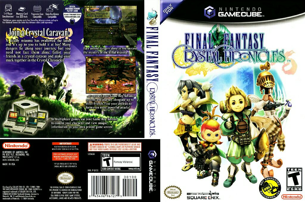 Final Fantasy Crystal Chronicles - Nintendo GameCube (Nintendo - 1) video game collectible [Barcode 044406391997] - Main Image 2