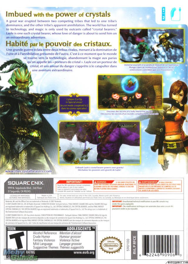 Final Fantasy Crystal Chronicles - Nintendo GameCube (Nintendo - 4) video game collectible - Main Image 2