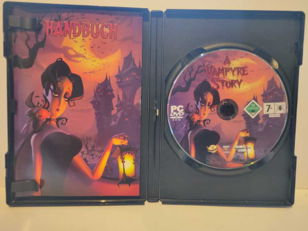 A VAMPYRE STORY - PC (Crimson Cow) video game collectible [Barcode 4041756008106] - Main Image 3
