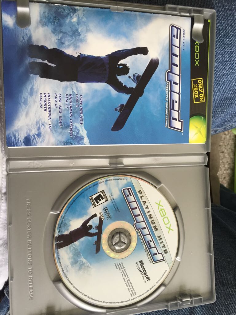 AMPED - Microsoft Xbox video game collectible - Main Image 2