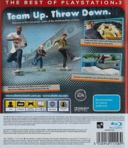 Skate 3 - Sony PlayStation 3 (PS3) (Electronic Arts) video game collectible - Main Image 2