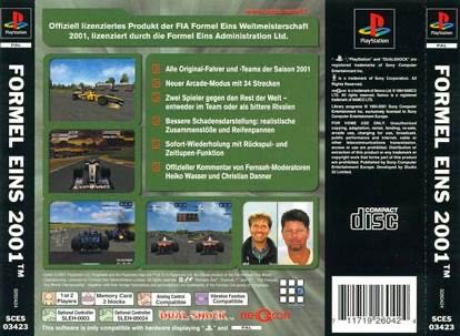 Formula One 2001 - Sony PlayStation video game collectible [Barcode 711719397427] - Main Image 2