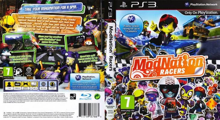ModNation Racers (PS3 Essentials) - Sony PlayStation 3 (PS3) (Sony - 4) video game collectible [Barcode 32341379] - Main Image 2