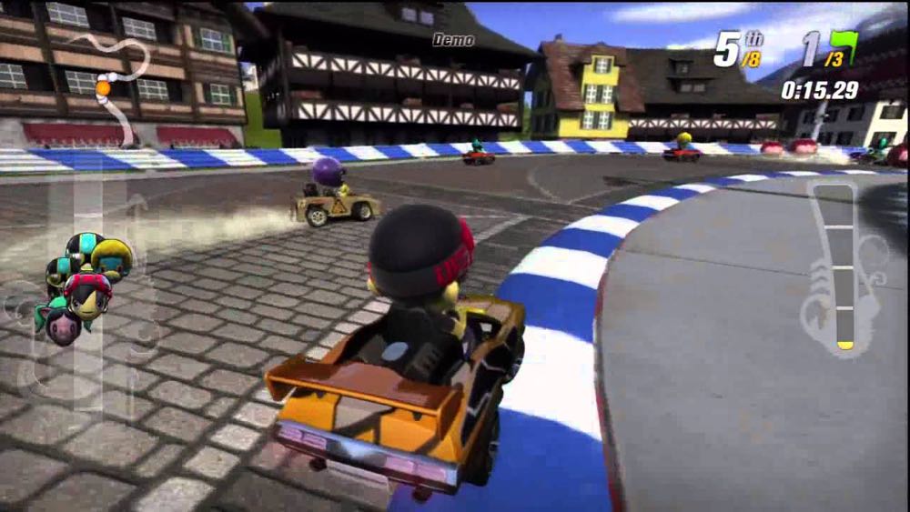 ModNation Racers - Sony PlayStation 3 (PS3) (Sony Computer Entertainment - 12) video game collectible [Barcode 711719816720] - Main Image 3