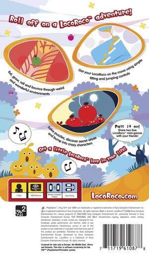 Loco Roco - Sony PlayStation Portable (PSP) (Sony Computer Enteraiment - 1) video game collectible [Barcode 711719608011] - Main Image 2