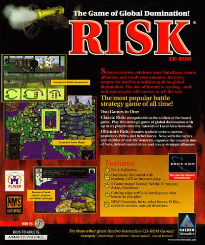 Risk - PC (Atari & Hasbro Interactive - 6) video game collectible [Barcode 5023117326165] - Main Image 2