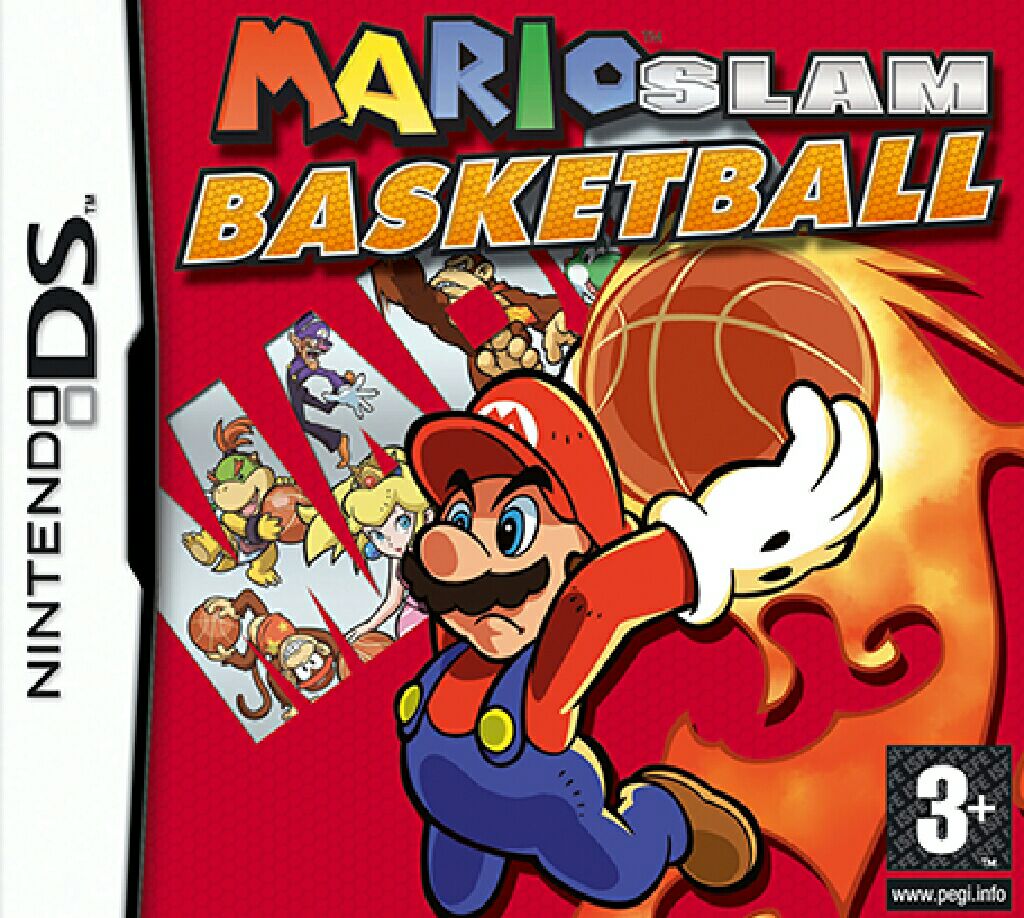 Mario Slam Basketball - Nintendo DS video game collectible [Barcode 045496463694] - Main Image 1